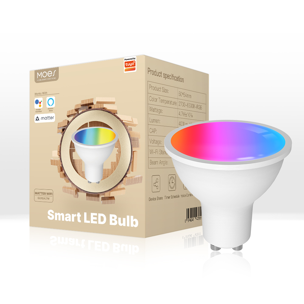 Smart Home TUYA MWB-TD5-RCW-GU10-MS
