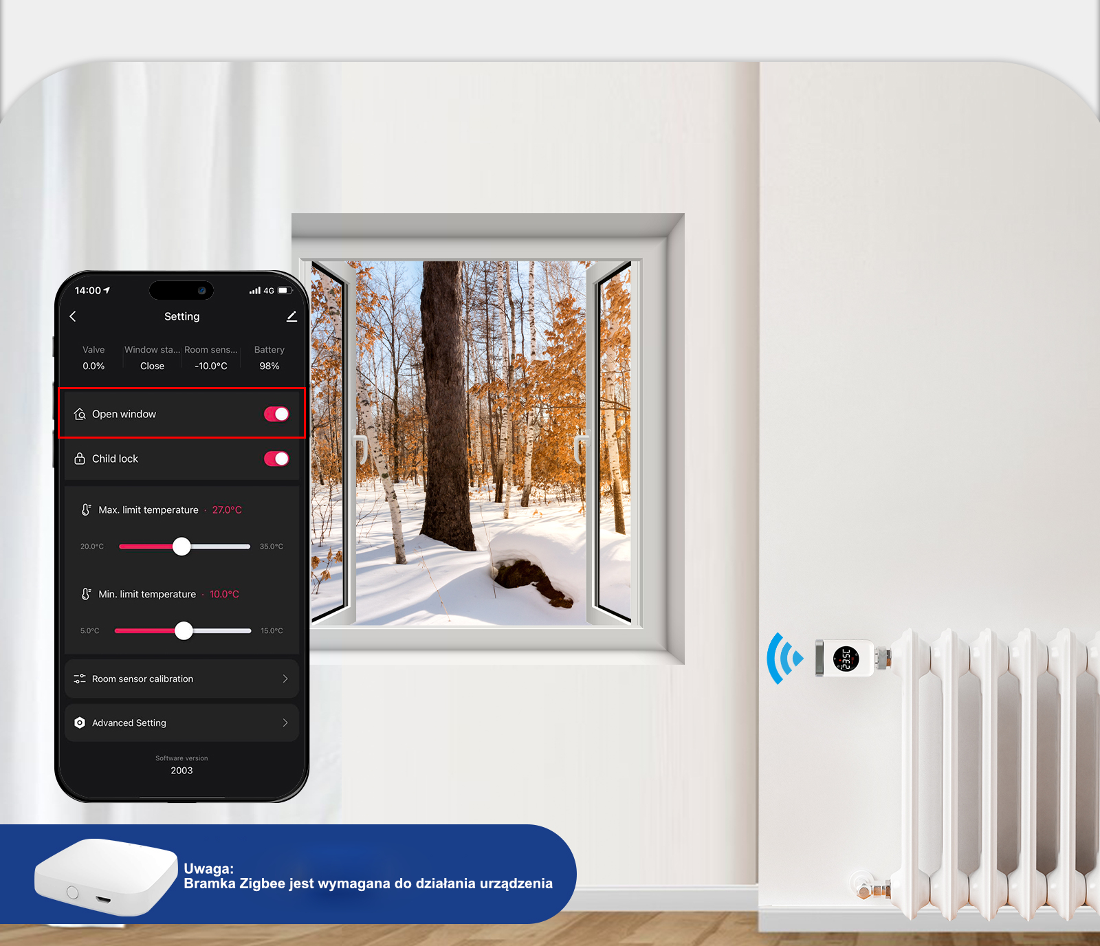 Smart Home TUYA ZTRV-801