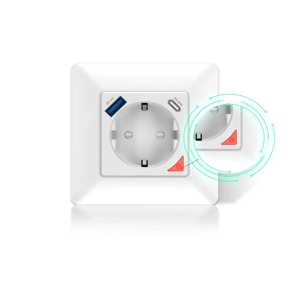 Smart Home TUYA WK-Y-EU-1U1C