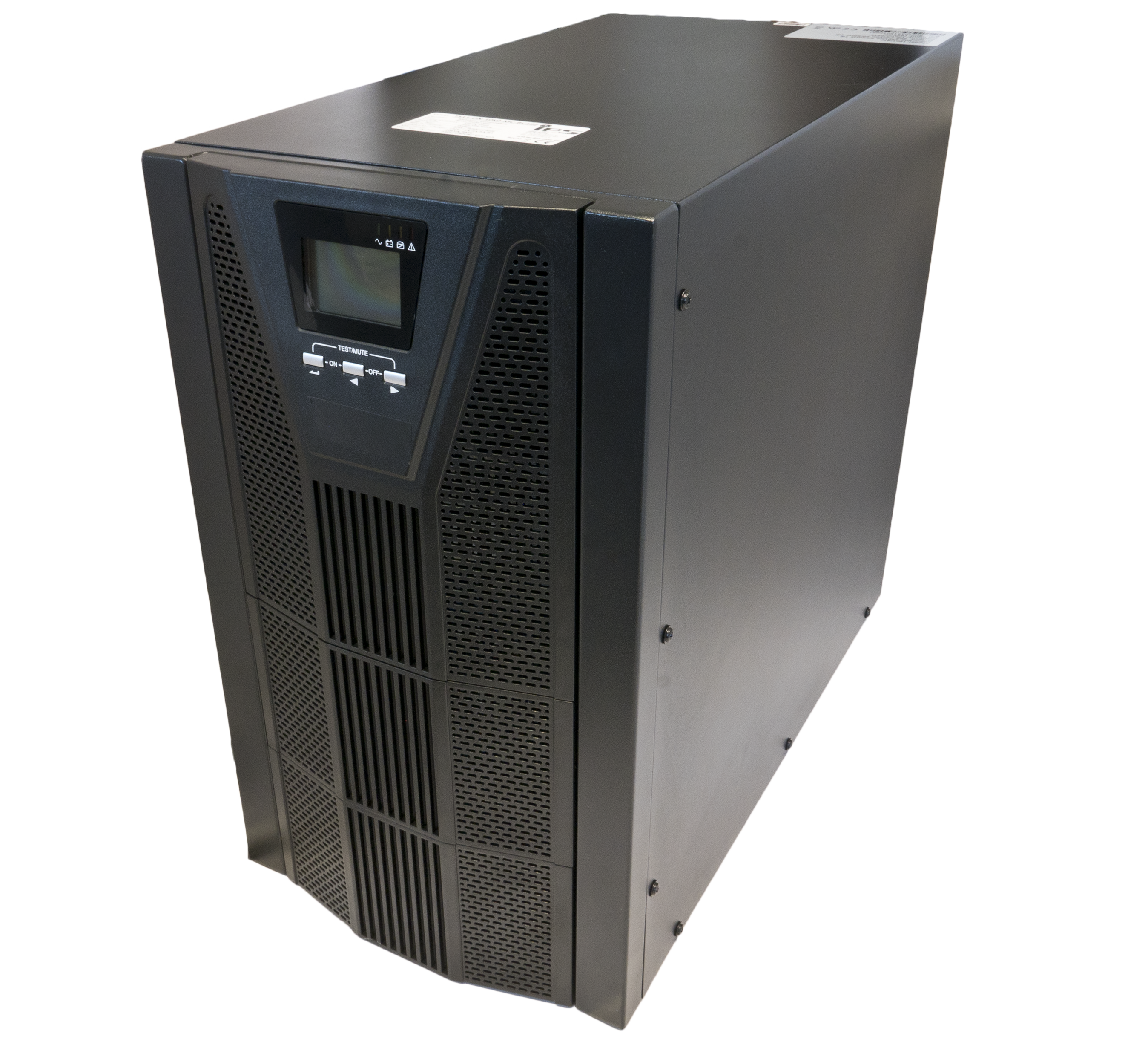Obudowa tower, sinus, online VFI, metal case z LCD, 10000VA/9000W/230V PF=0,9 1f/1f akumulatory 16x12V9Ah, USB, EPO