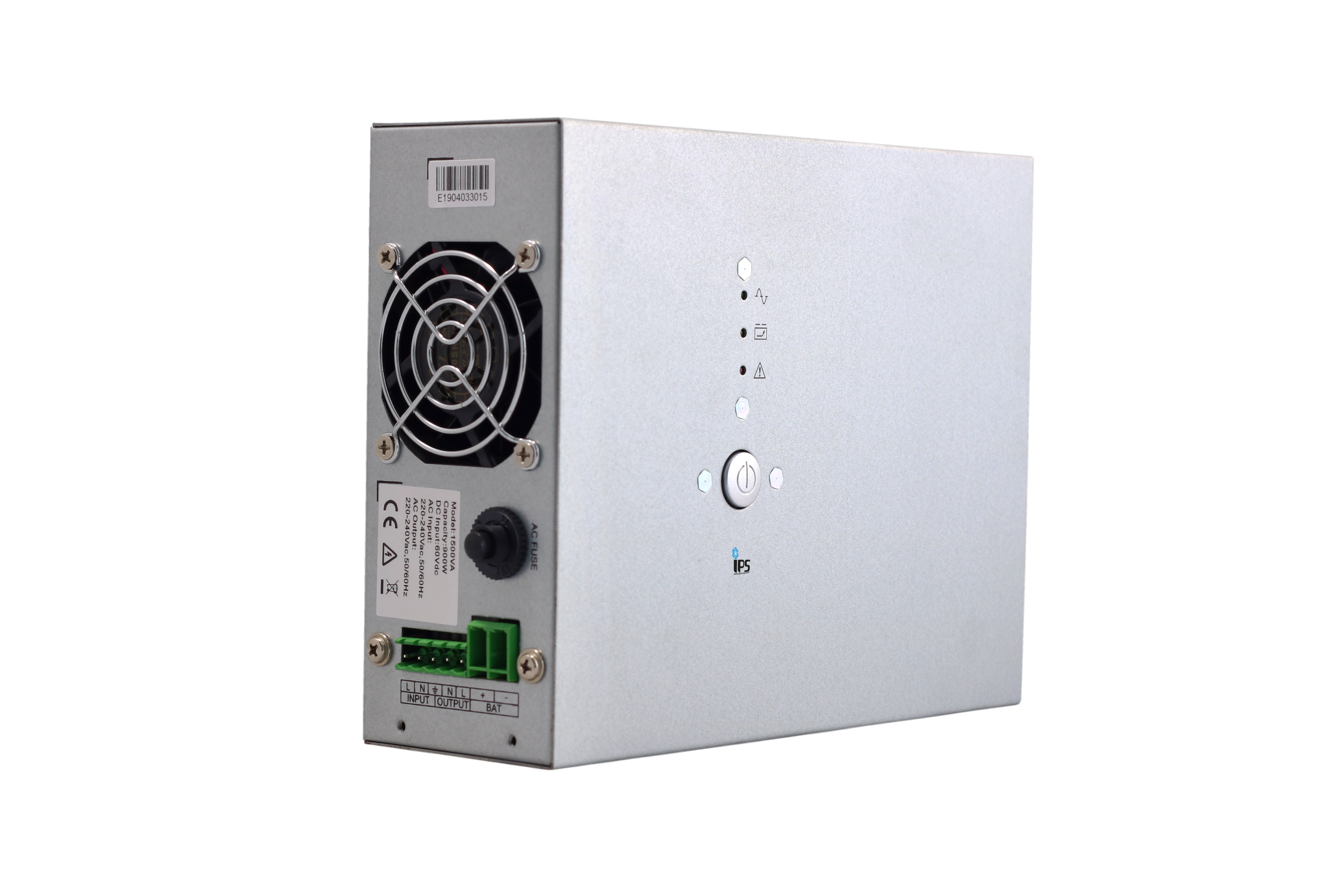 UPS for Lift/elevator systems, 230V 1500VA/900W, 3-LED display, Battery charger 60V