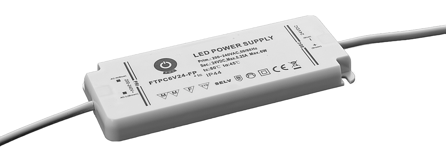 POS FTPC6V24-FP zdroj pro LED 24V 6W