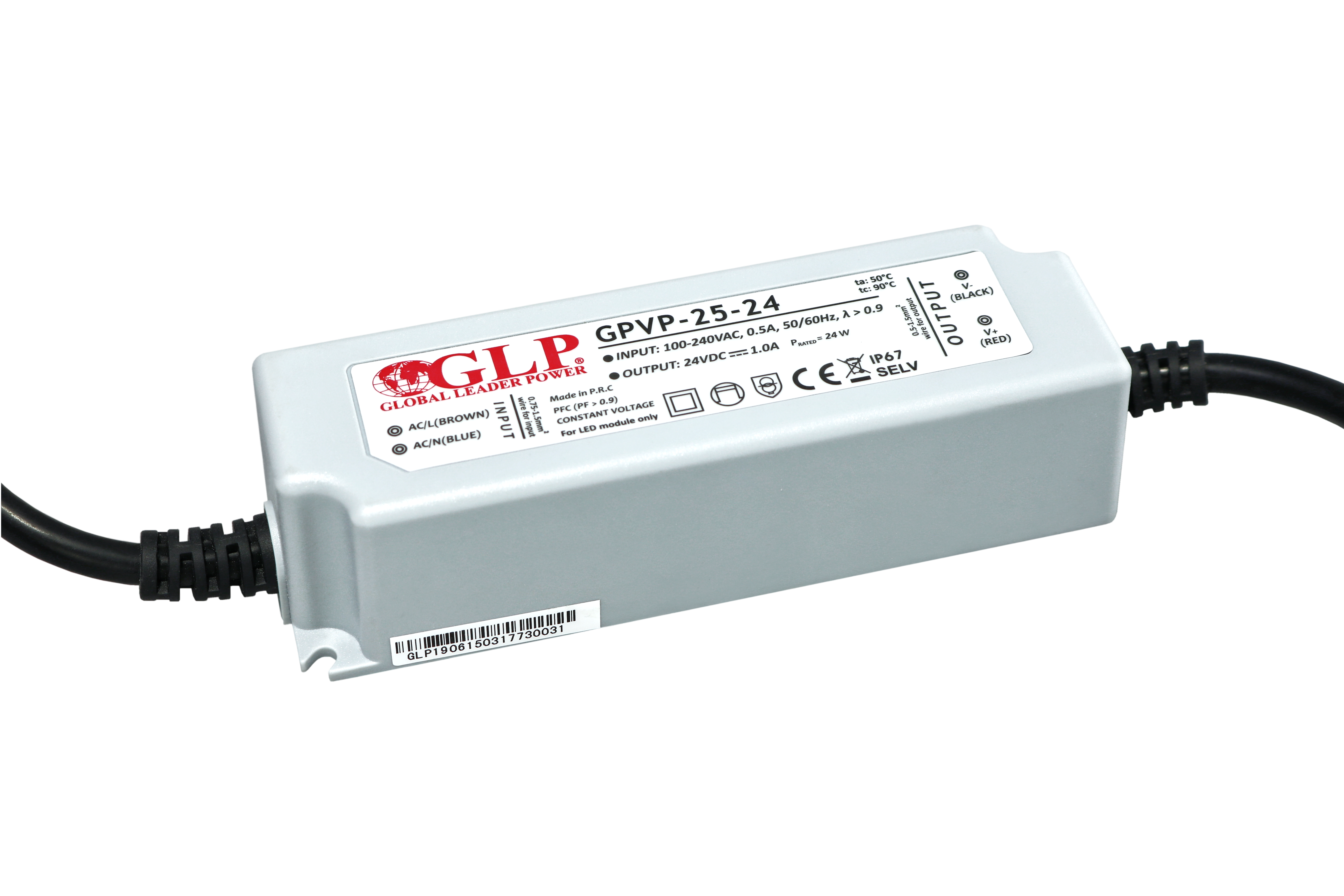 GLP GPVP-25-24 zdroj pro LED 24V 25W