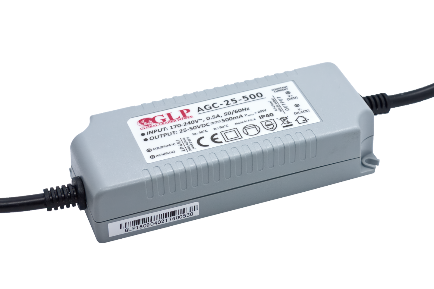 GLP AGC-25-500 Napájecí zdroj pro LED 500mA 25W