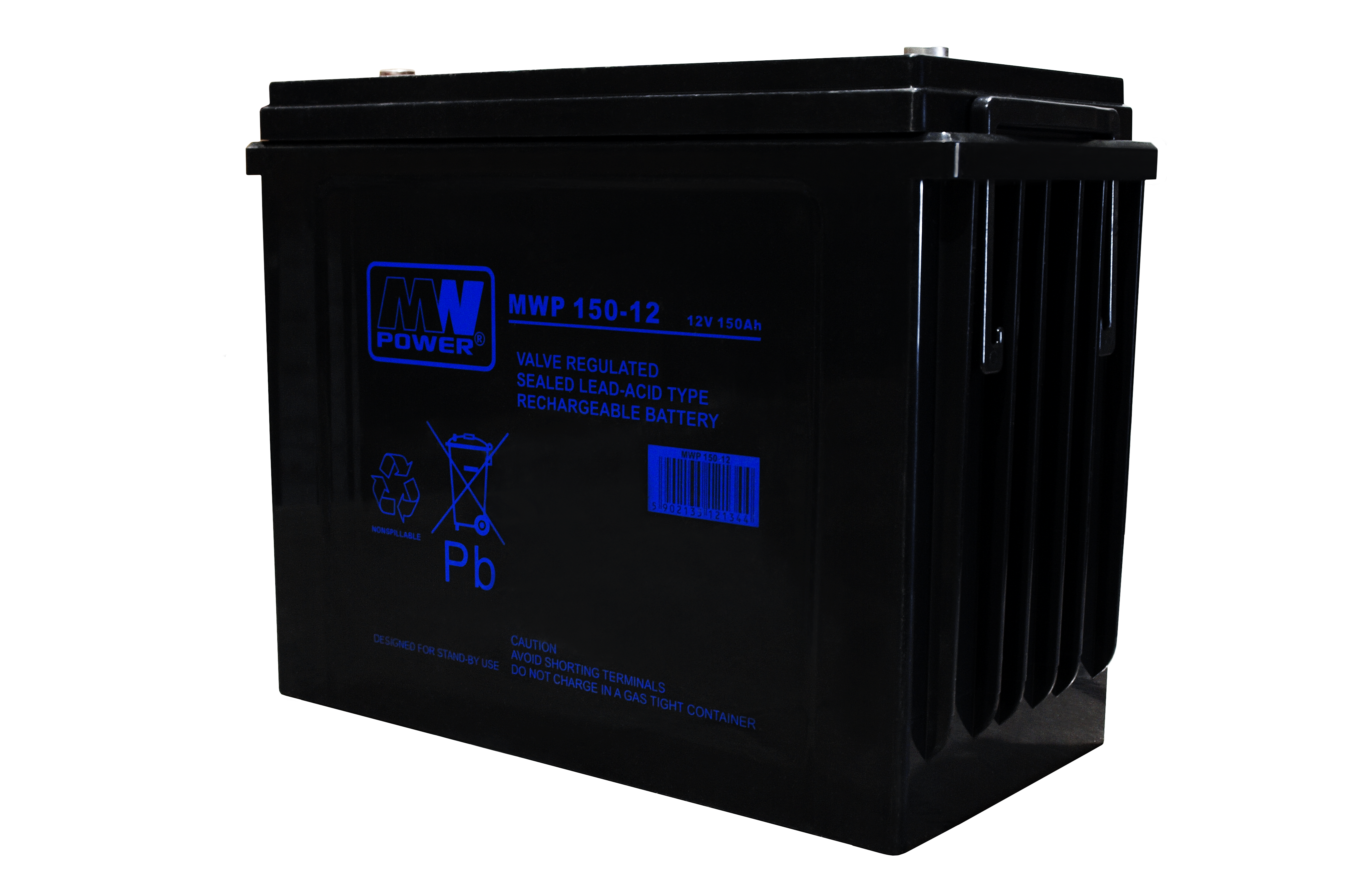 akumulator MWP 150-12 (Long Life, 12V-150Ah, Bolt M6)