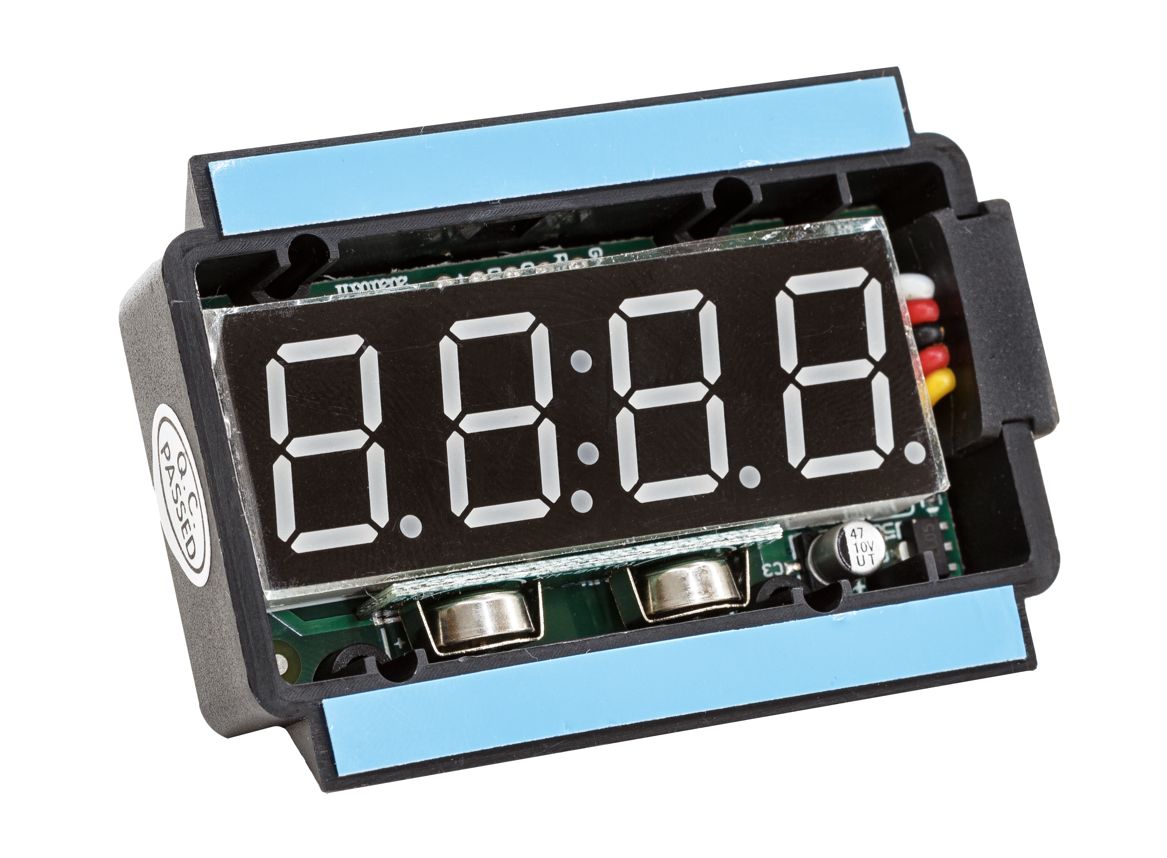 time/temperature module with sensor