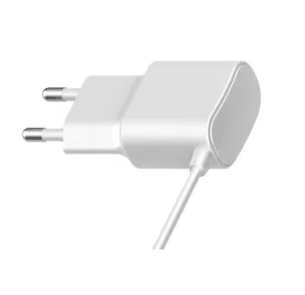 POS12050A-WH Adaptér do zdi AC/DC - 12V/0.5A/6W. Dc plug - 5.5x2.1mm