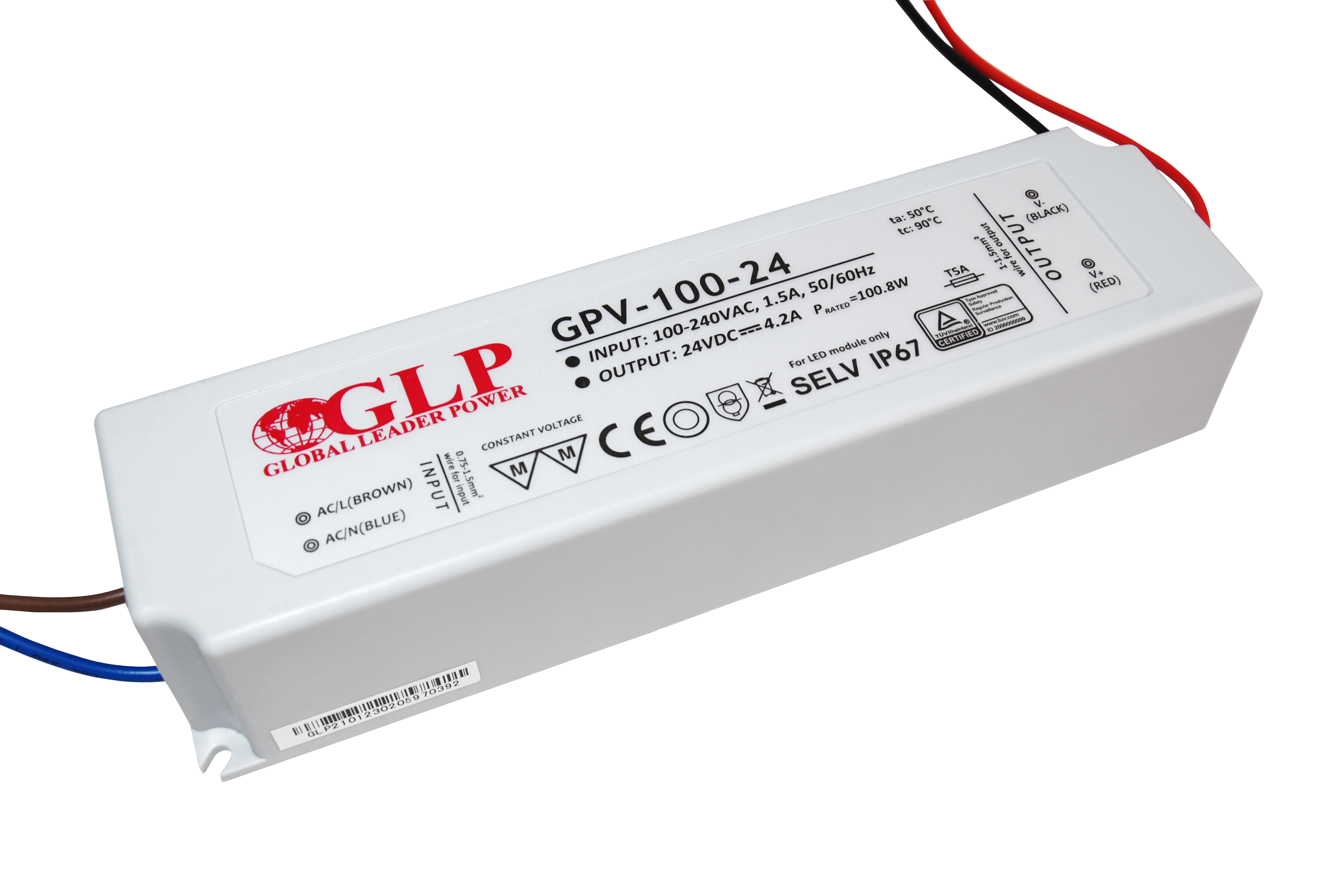 GLP, GPV 24V DC 100 W