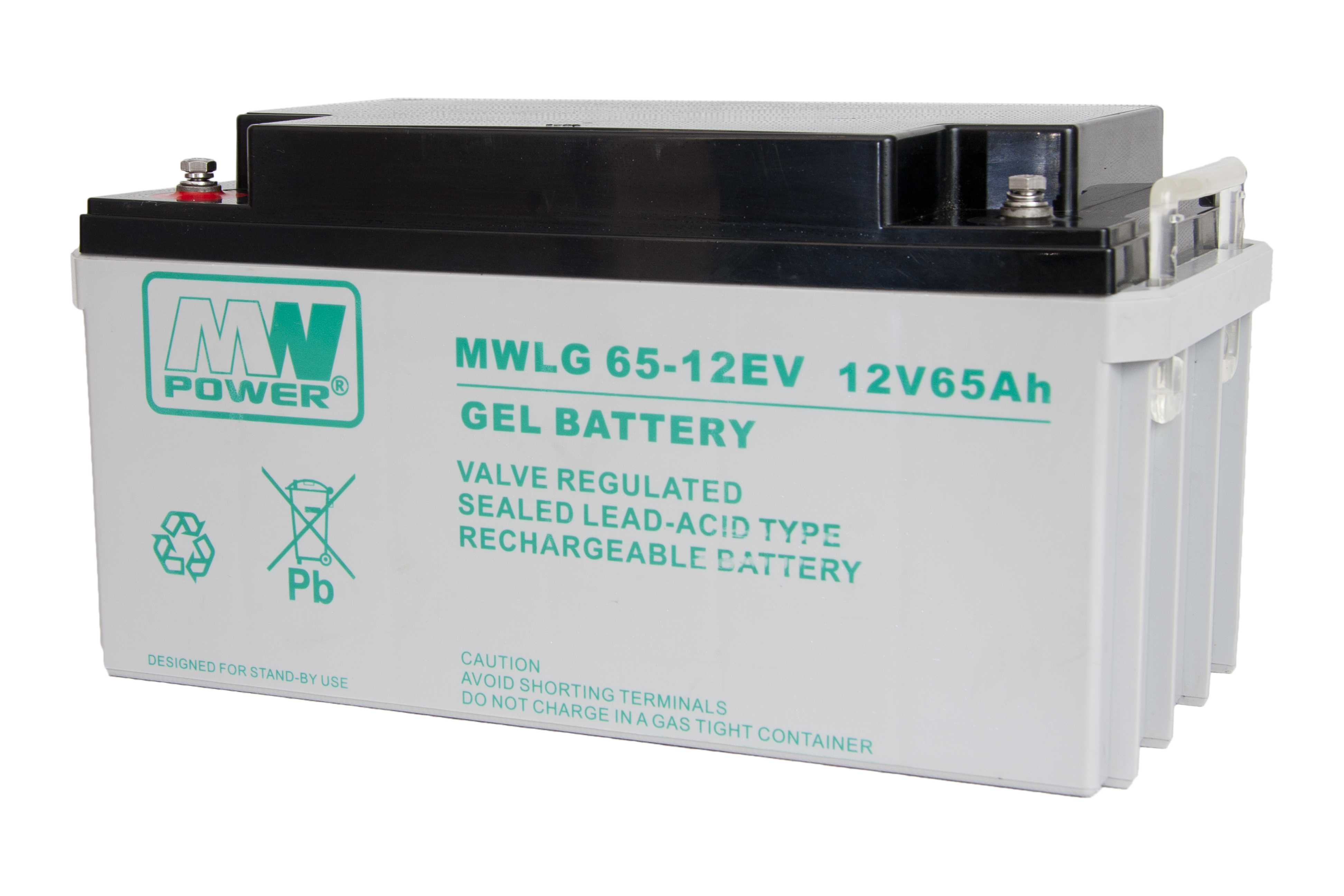 akumulator MWLG 65-12EV (12V-65Ah, GEL-PVC)