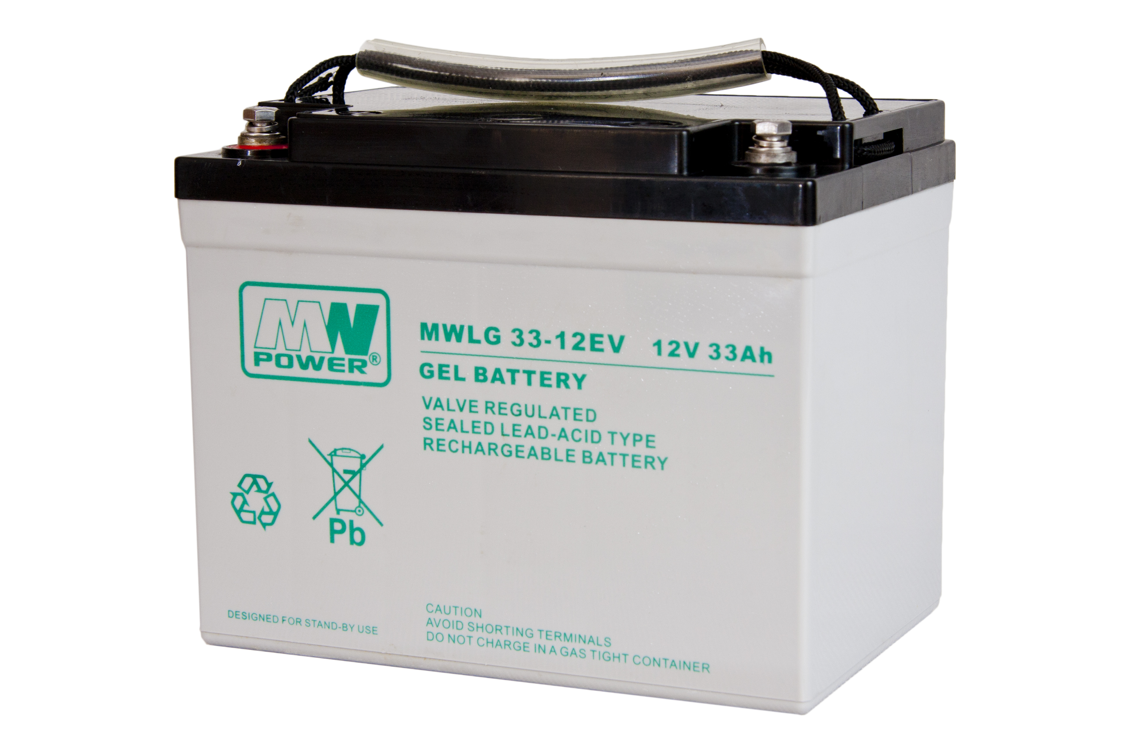 akumulator MWLG 33-12EV (12V-33Ah, GEL-PVC)