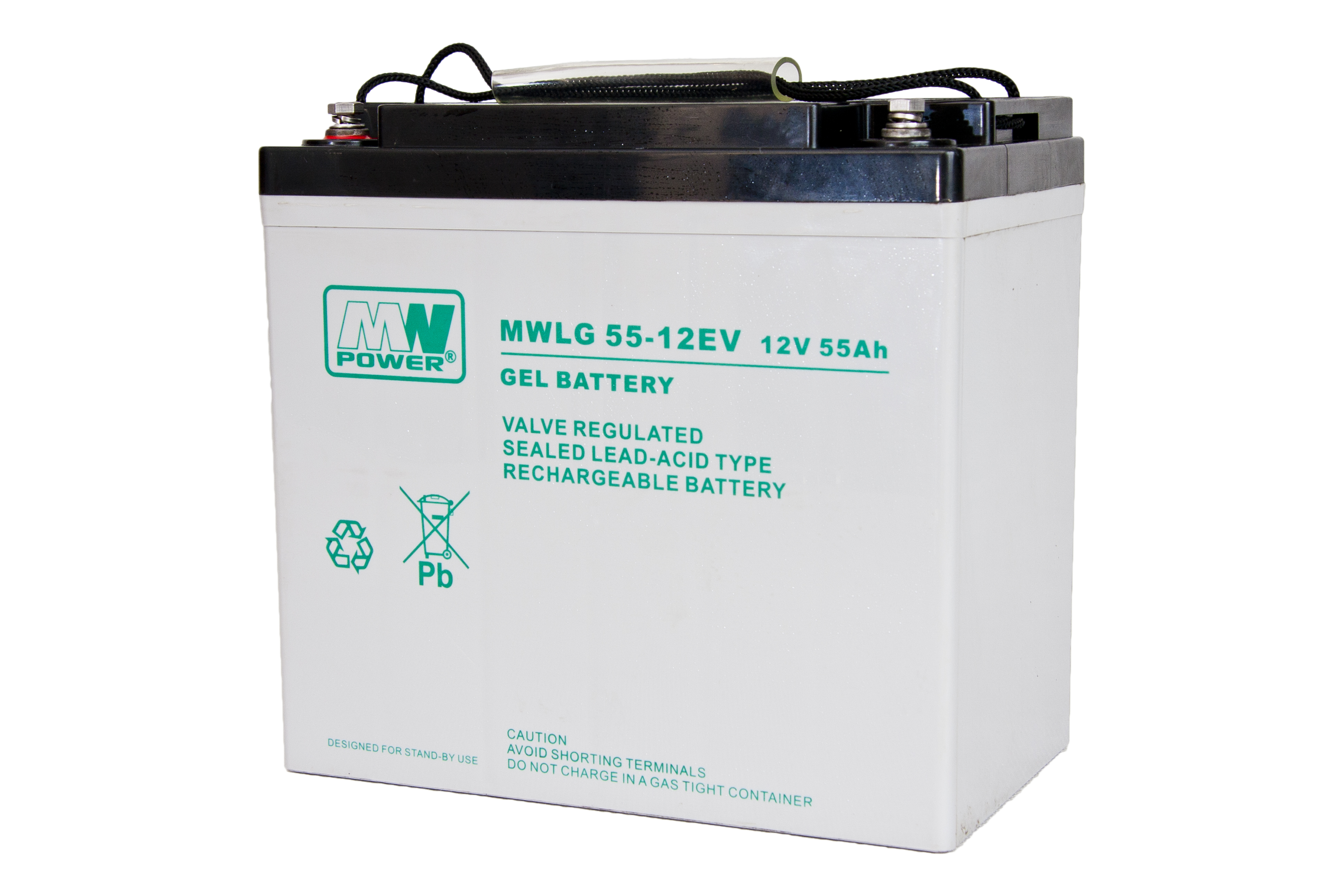 akumulator MWLG 55-12EV (12V-55Ah, GEL-PVC)