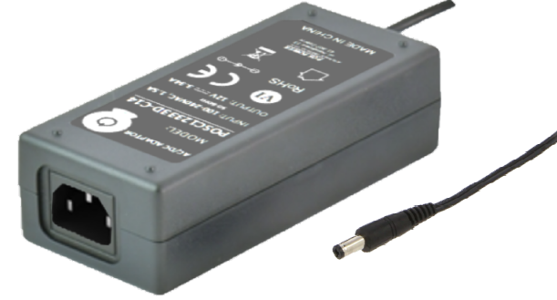POSC12333D-C14 Stolní adaptér AC/DC 12V/3,33A/40W Zástrčka DC - 5,5x2,1mm