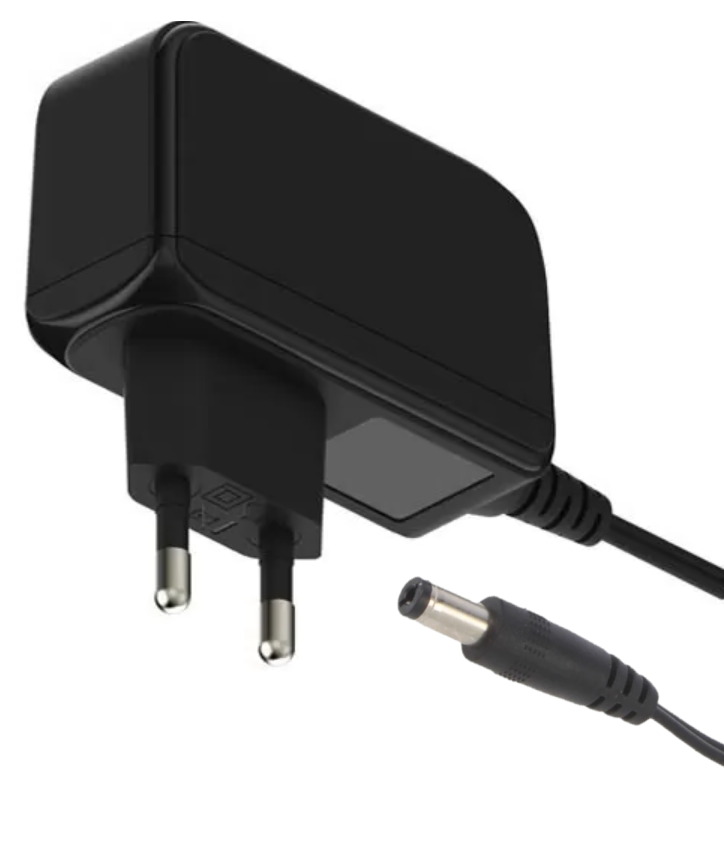 POS24100A-25 Adaptér do zdi AC/DC - 24V/1A/24W. DC zástrčka - 2,5x5,5 mm