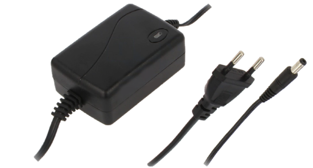  POSB12100D Stolní typ AC/DC adaptér 12V/1A/12W DC zástrčka - 5,5x2,1mm