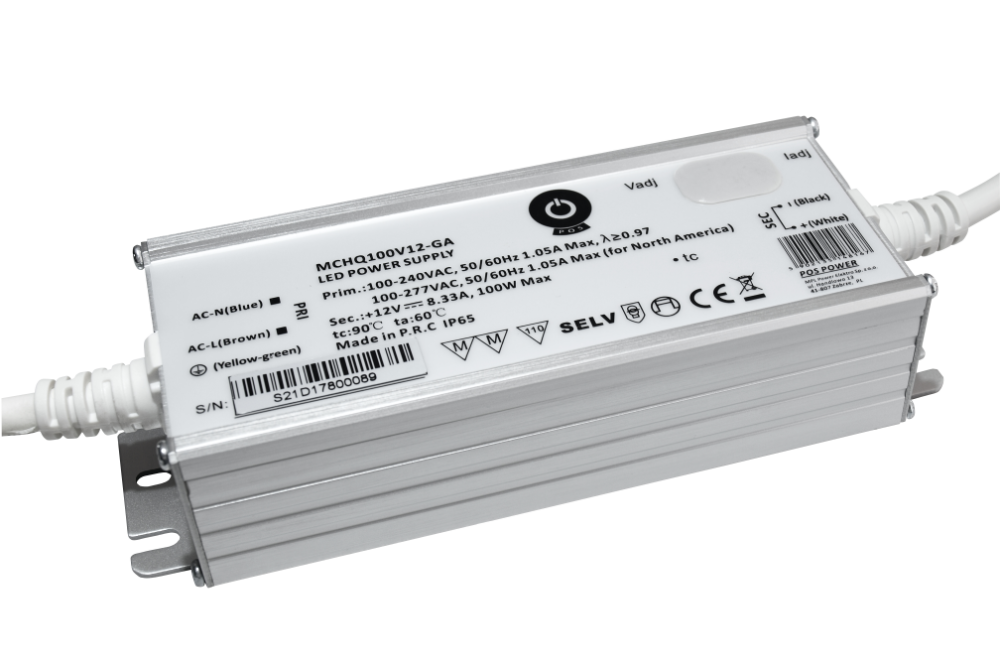POS MCHQ100V12-GA zdroj pro LED 12V 100W