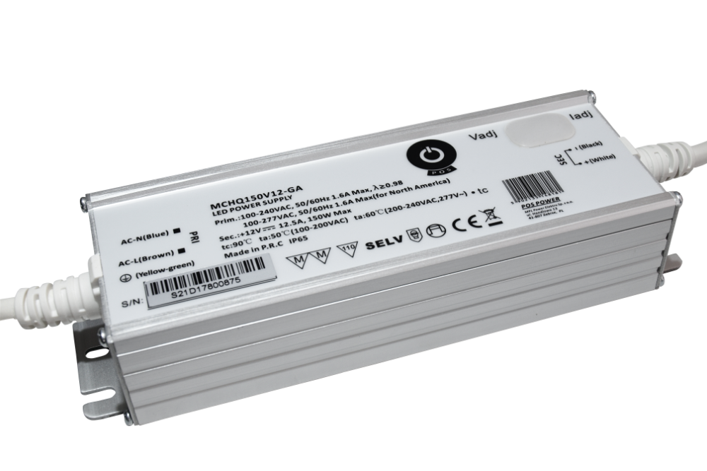 POS MCHQ150V12-GA zdroj pro LED 12V 150W