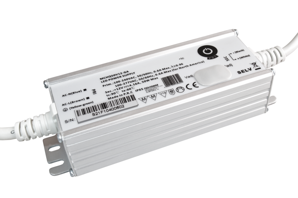 Fixed -in -voltage / permanent power supply<br/>Universal input voltage range (max. 305VAC)<br/>Built -in active correction syst