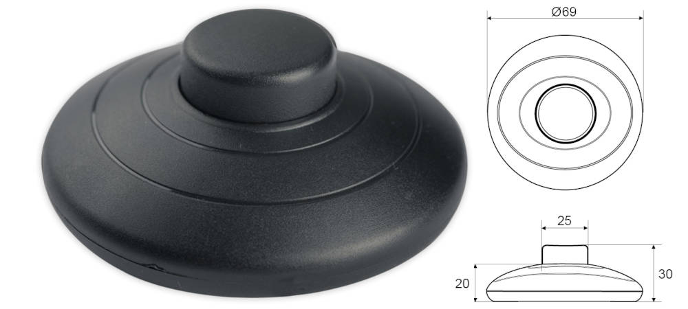 MW Lighting HE-WN-315 črna