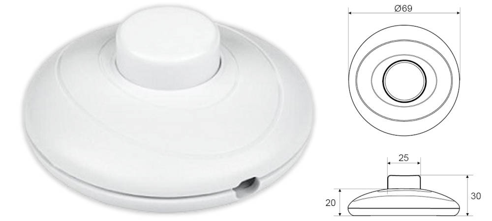 MW Lighting HE-WN-315 bela