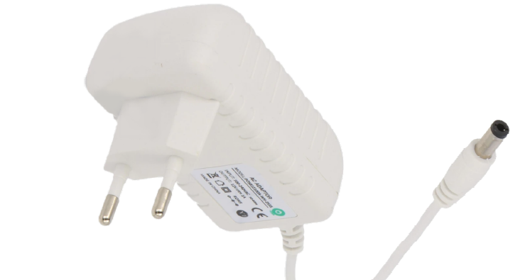 POSB05200A-WH Adaptér do zdi AC/DC - 5V/2A/10W. DC zástrčka - 2,1x5,5mm