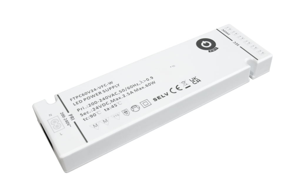 POS FTPC60V24-VFC-W zdroj pro LED 24V 60W