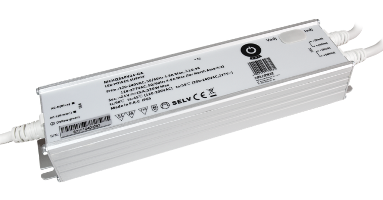  POS MCHQ320V24-GA zdroj pro LED 24V 320W
