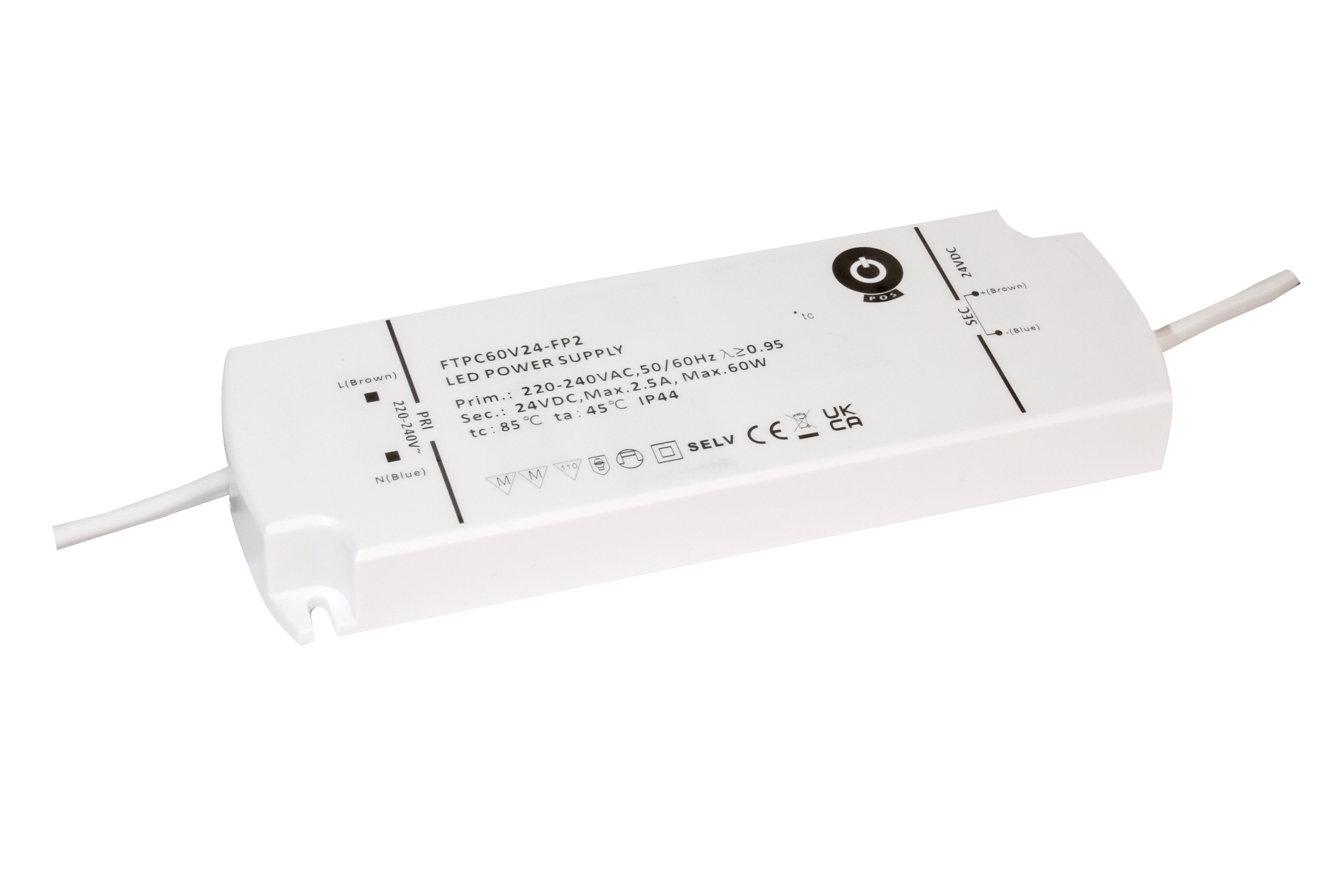 POS FTPC60V24-FP2 zdroj pro LED 24V 60W