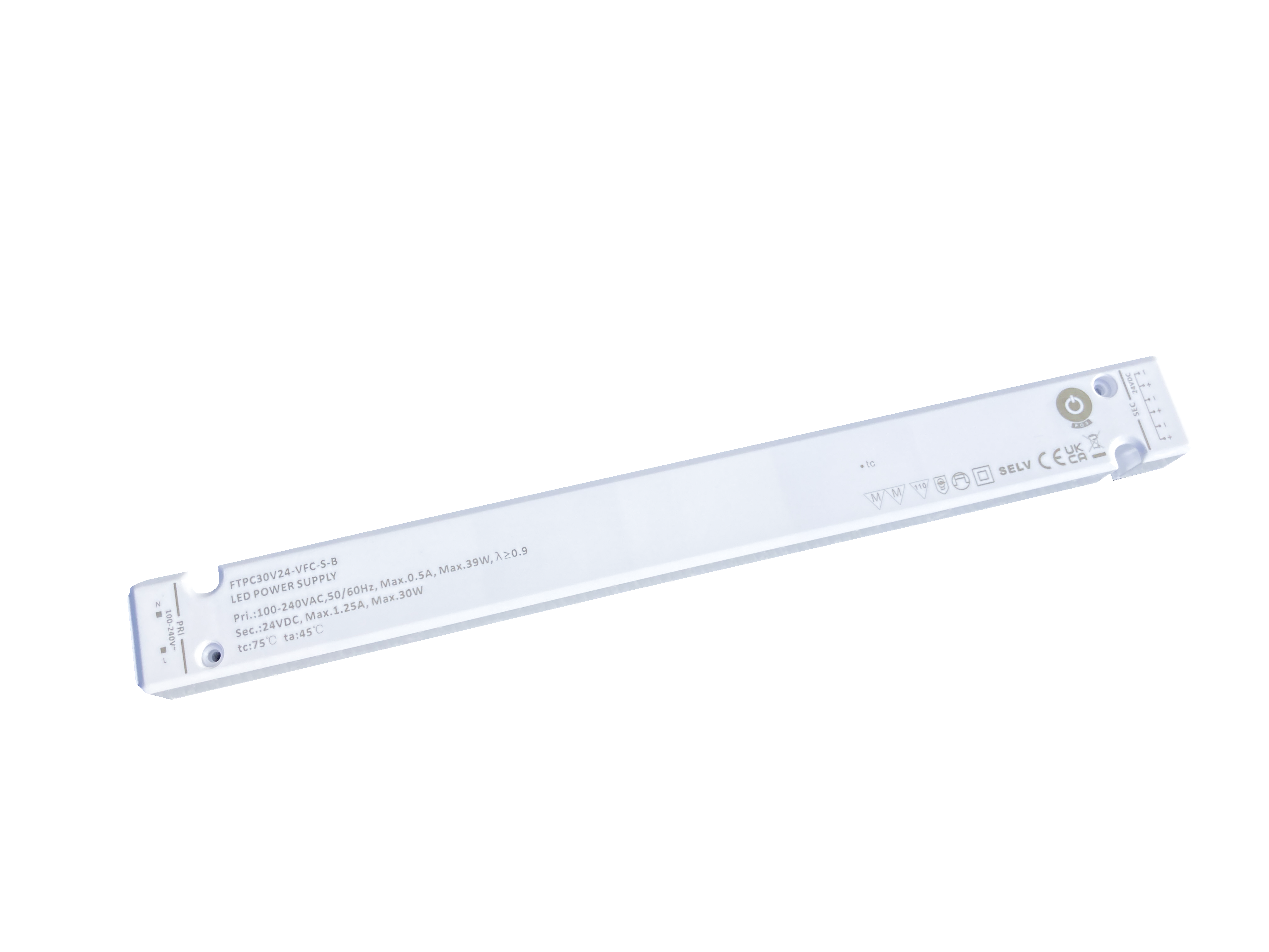 POS FTPC30V24-VFC-S-B zdroj pro LED 24V 30W