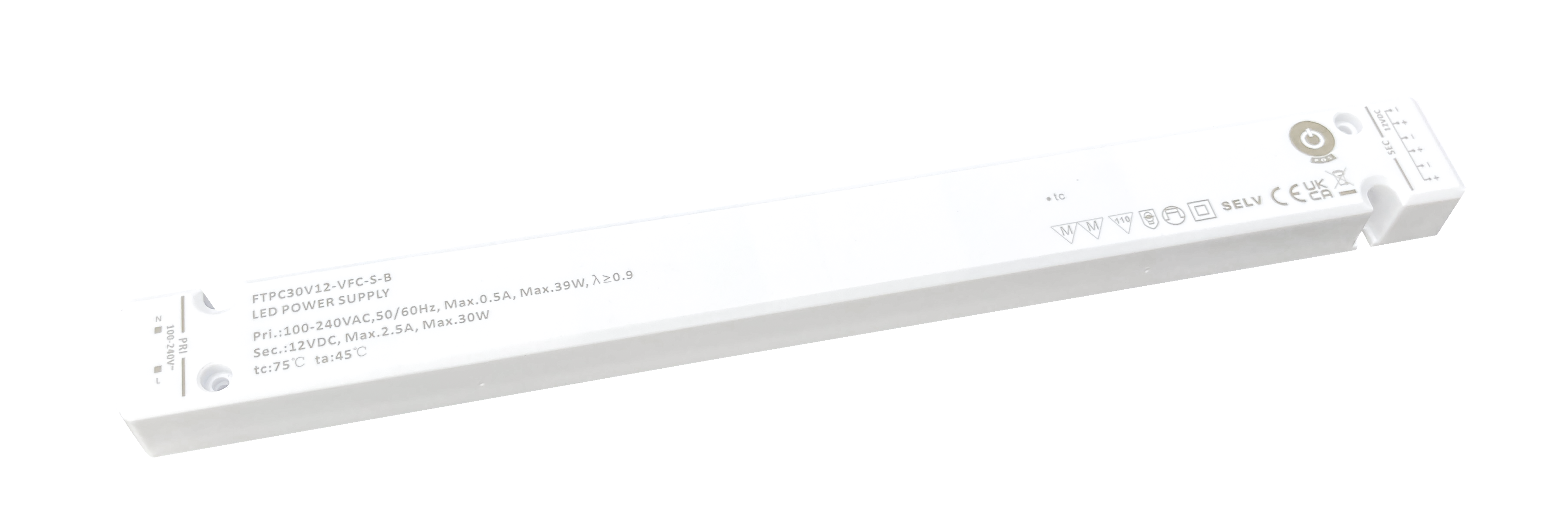 POS FTPC30V12-VFC-S-B zdroj pro LEd 12V 30W