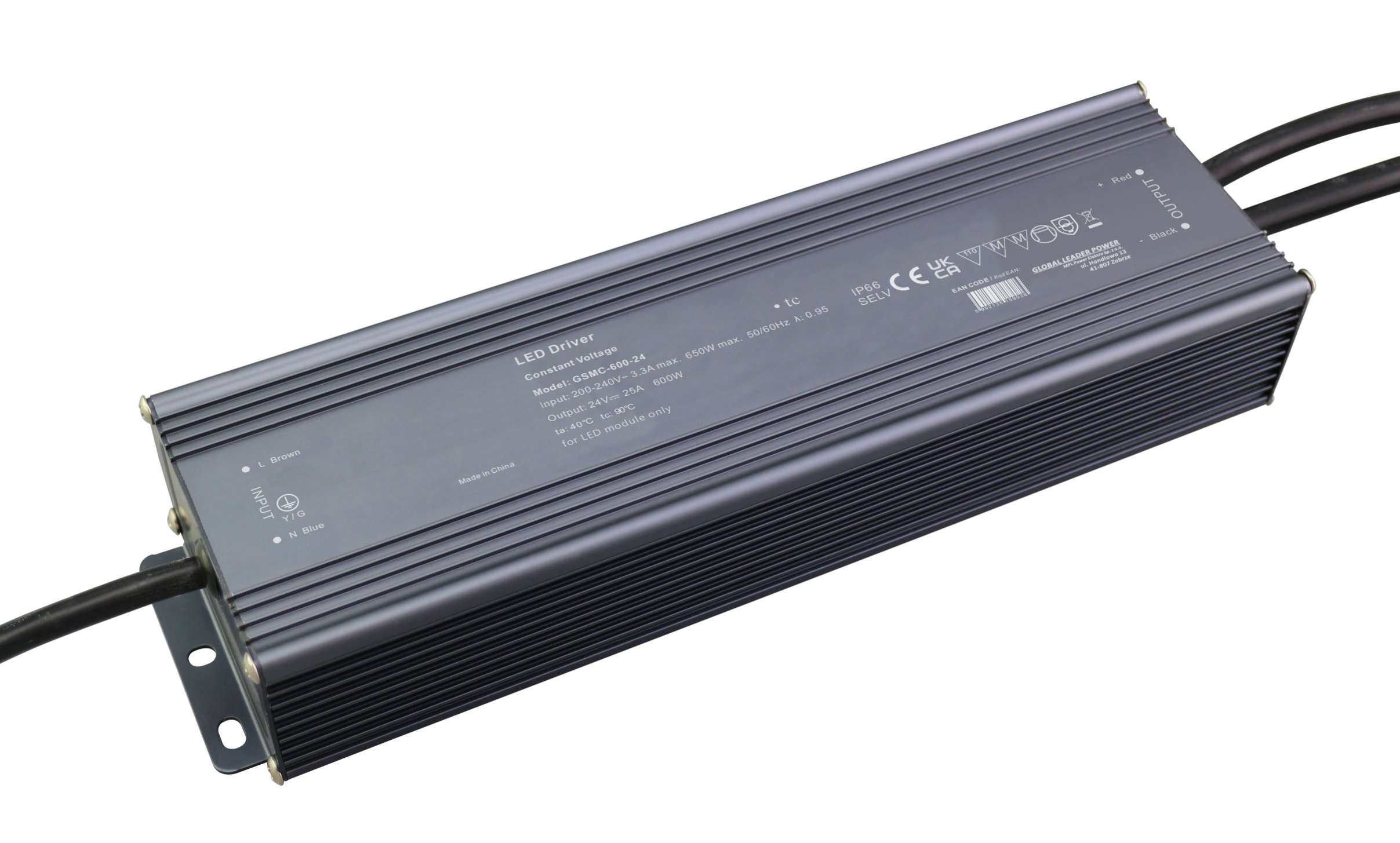 GLP GSMC-600-24 zdroj pro LED 24V 600W