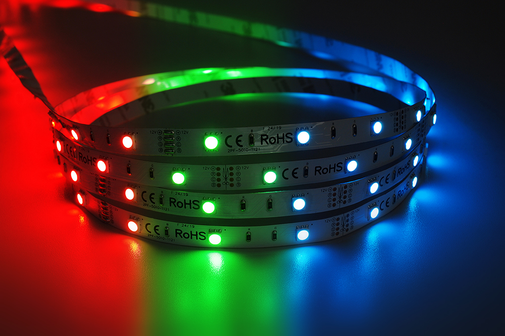 MW Lighting HQS-7.2W-30LED-RGB-12V-5m