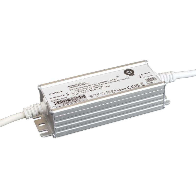 POS MCHQ50V12-GE zdroj pro LED 12V 50W