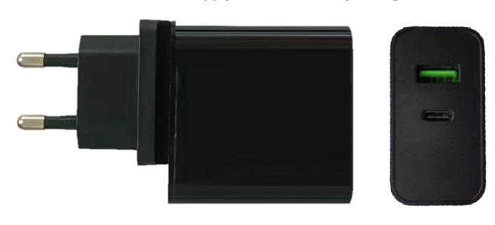 POSC65W-PD-EU Napájecí zdroj 65W, Napájení přes USBx1 / USB-Cx1. Napájení AC-EU