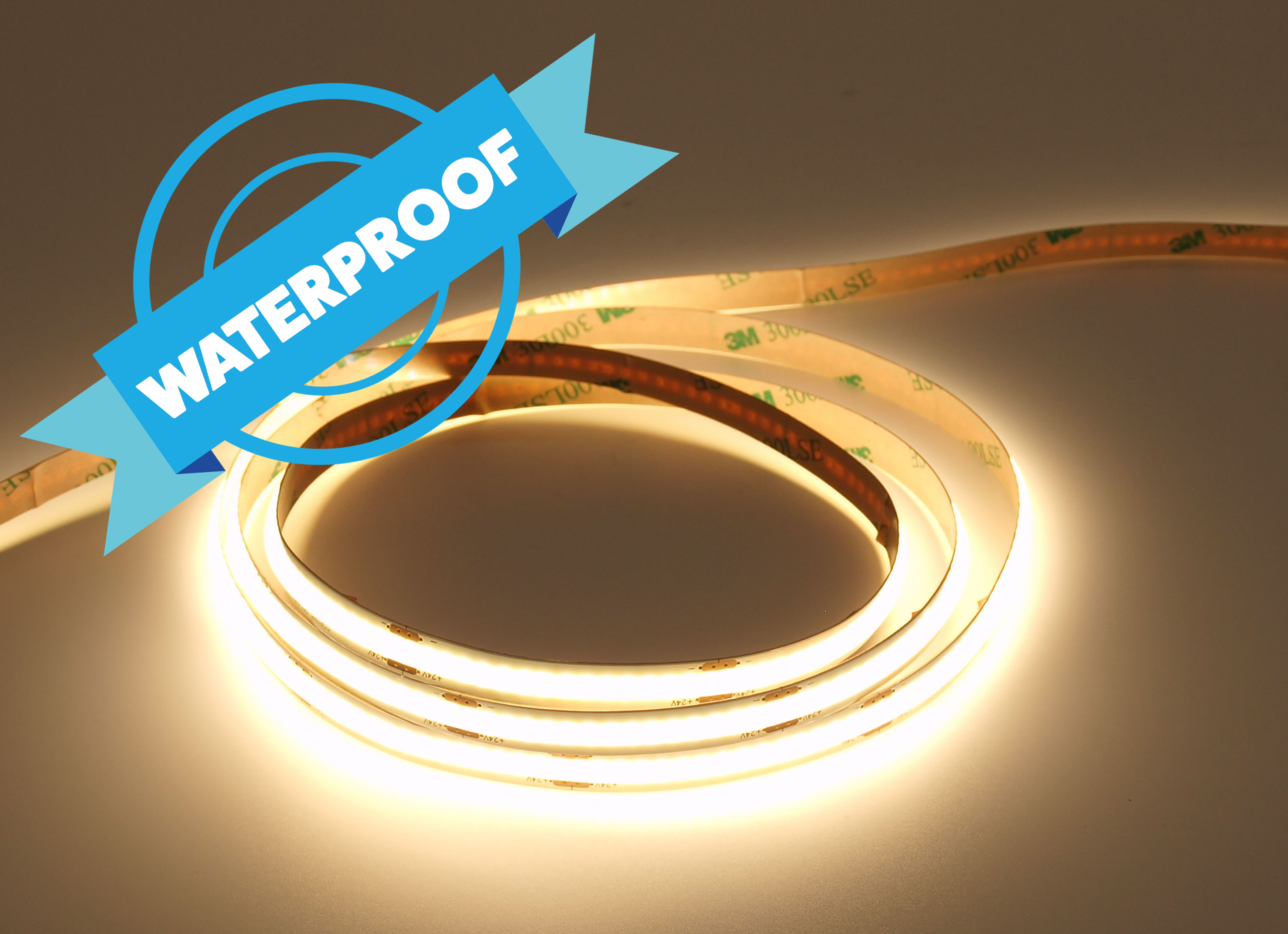 MW Lighting UQS-COB-8W-NW-WP-12V-5m