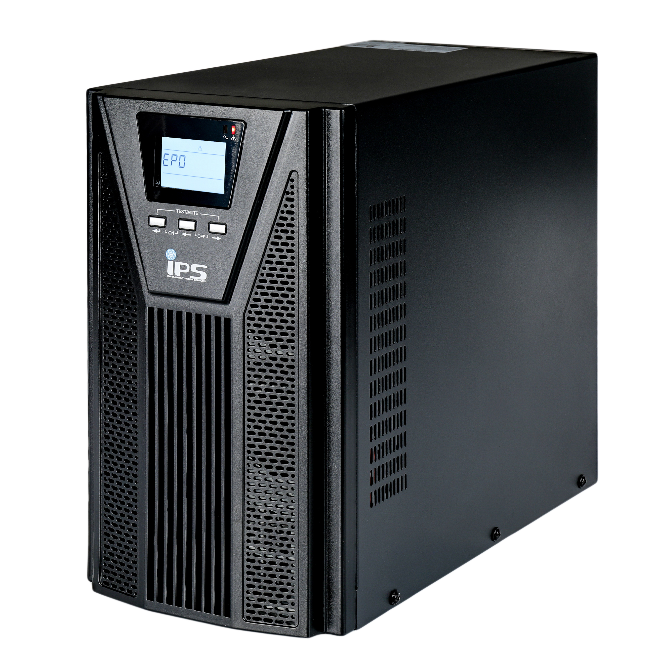 Obudowa tower, sinus, online VFI, metal case z LCD, 2000VA/1800W/230V PF=0,9 1f/1f akumulatory 6x12V9Ah, USB, EPO