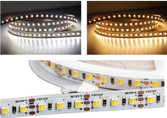MW Lighting HQS-9.6W-60LED-WW2K7W-24V-50m