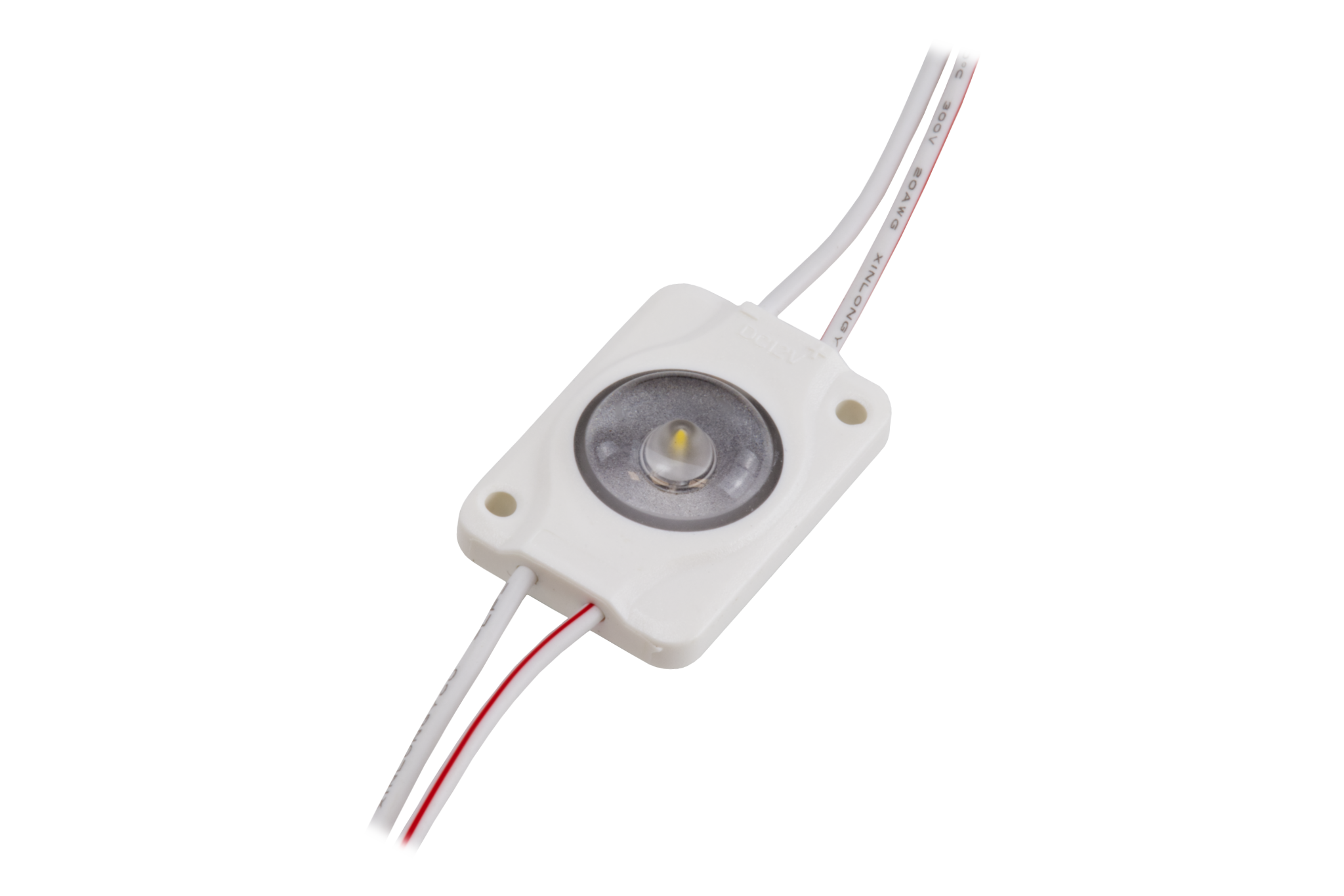 LED module one chip 2835, 1W, 24V, 4000K, beam angle 170 deg., IP66 ...